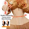 Taille Ventre Shaper Corset Liants Formateur Latex Shapewear Sablier Ceinture Minceur Corps Sculpture Ventre Réduisant Femmes Underbust Gaine 230621