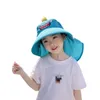 CAPS HATS BARN SUN HAT Summer Kids Outdoor Neck Ear Cover Anti UV Protection Beach Caps Kids Boy Girl Travel Flap Cap For Children 230621