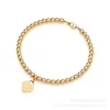 Original brand TFF Di style love pearl bracelet Street rose gold