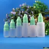 Quality Mixed Size Plastic Dropper Bottles 5ml 10ml 15ml 30ml 50 Pcs Each LDPE PE With Tamper Proof Caps Tamper Evidence Liquids EYE DROPS E-CIG OIL