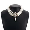 Kralenkettingen Kmvexo Vintage Barok Koninklijke Gesneden Parelketting voor Vrouwen Bruiloft Bruids Kralenketting Nekaccessoires Sieraden 2023 Nieuw 230613