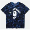 A Bathing A Ape Populaire T-shirts met camouflageprint en korte mouwen