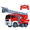 Big 1:20 RC 2.4G big Remote Control Electric Fire Truck Spray fire Toy Car Sprinkler Music Fire car Engines Educational Toys