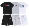 Herren-T-Shirts, Baumwollkleidung, kurzes Set, Sommer, Herren, Trapstar London Shooters, Damen, 302, Trainingsanzug, Kleidung, Design der Bewegung