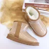 Toddlers Kids boots uggi Australia Warm Boot boys Mini girls snow Shoes Children Kid baby designer winter booties youth