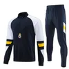 23/24 Real Madrids Tracksuit Set Training Suit 22/23 Men and Kids Football Jacket Chandal Futbol Survetement