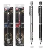 Ołówki Japonia uni M5-1017 Kuru toga metalowe ołówki mechaniczne 0,5 mm odporność na przełom Rilakkuma School Supplies Spiraties Infinity Pencil 230621