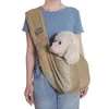 Capas para assento de carro para cães, bolsas para cães pequenos com bolsos externos, bolsa para viagem respirável para animais de estimação, bolsa de viagem de um ombro para fora Chihuahua