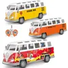 Barn 4CH Wireless Remote Control Lights Retro Open Door Pull Back Bus Ambulance School Bus Boy Big Size Electric Car Toy Gift