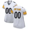 Andere sportartikelen Op maat gemaakt Pittsburgh voetbalshirt American Game Gepersonaliseerd Uw naam Elk nummer Maat Alle gestikt S6XL 230621