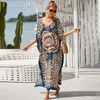 Vestidos de playa bohemios Maxi caftanes para mujer 2023 traje de baño de vacaciones de verano para traje de baño gran oferta 18