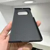 Magnetic Genuine Carbon Fiber Aramid Slim Case for Huawei Mate X3 Matte Armor Back Cover