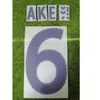 Coleccionable 2023 HAALAND NAMESET DE BRUYNE FODEN GREALISH RODRIGO BERNARDO Impresión de transferencia de calor Personalizar Nombre Número Insignia de fútbol