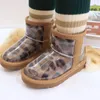 Kids Australia Boots Uggi Toddlers Booties 소년 미니 여자 스노우 부츠 아기 어린이 아이 디자이너 신발 겨울 청소년 정품 트레이너