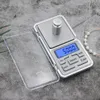 100g 200g x 0.01g 500g x 0.1g Básculas digitales Mini Básculas de joyería de precisión Balanza de peso con retroiluminación Gramo electrónico