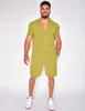 Summer Designer Mens Tute Completi Jogger Felpe Sport Tuta sportiva Uomo Manica corta Felpe Camicie Disegni Abbigliamento sportivo Set tute fitness