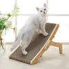 Cat Furniture Scratchers Cat Scratcher Board Wooden Frame Cat Scratching Bed Anti-Scratch Toys Claw Couch Scraper For Cats 230621