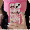 Top Designer Minimalista Custodia per telefono Cartoon Little Flower iPhone 13 14 Pro Max 12 Mini 11 Xs XR X 8 7 Plus Cover posteriore stampata Custodia protettiva Deluxe a copertura totale