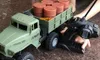 سيارة التحكم عن بُعد 1:16 Transfer Truck Truck 4 Wheel Drive Soviet Ural Militar