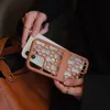 Luksusowy projektant wydrążony literowa obudowa telefoniczna na iPhone 14 13 12 Pro Max Soft Guma Cell Cell Cover Letnie chłodzenie ciepła Przydał się