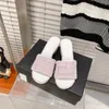 Brand Slippers Best Quality Small Fragrance Slippers Womens 2024 New Versatile Thick Heel Outgoing Slippers