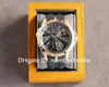 V2 Lüks Erkekler İzle 43mm Açık İşçi Skeleton Sportwatch İsviçre El Sergi Mekanik Tourbillon 28800 VPH 316L Paslanmaz Çelik Safir Kristal