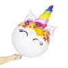 Nuevo Globo de unicornio arcoíris, Globos de aluminio con números, Globos para niños y niñas, suministros de decoración para fiesta de cumpleaños, recuerdo de Baby Shower, juguete para regalo