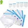 New Kitchen vacuum machine 5 Size Vacuum Bag kitchen Transparent Storage Bag Saving Space Seal Bags Pumping vacuum