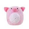 Plush Light - Up Toys Baby Sleep Soothers For Sleeping Baby Portable White Noise Machine Night Light Projector Baby Lullaby fylld Animal Toy 230621