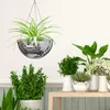 Planters Pots Disco Ball Hanging Flower Pot for Indoor Plants Flower Planter Bohemian Style Pots Globe Shape Hanging Basket Garden Decor Vase 230621