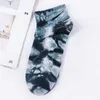 Tecnologia de lã tie-dye meias masculinas designer colorido moda meia feminina respirável algodão futebol basquete esportes meias para homem