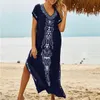 Femmes mousseline de soie rayonne plage Blouses Kimono Cardigan Long Bikini couvrir couvrir bas pour maillots de bain femmes couvertures