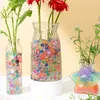 Decoratieve objecten Beeldjes 500 stks Grote Kristal Bodem Modder Water Kralen Bloemen Groeiende Hydrogel Ballen Voor Home Decor Ingemaakte Bruiloft Kinderen Kinderen Speelgoed 230621