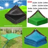 Skugga förtjockad 12-stift 90% skuggningshastighet anti-UV HDPE Black Shading Net utomhus pergola bil garage regn skjul skuggning netto 230621