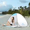 Tents and Shelters Automatic Sun Beach Tent UV Protection Pop Up Shade Awning Camping Outdoor Hiking Travel Shelter X318B 230621