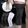 Ginocchiere Gomitiere Compressione a nido d'ape per uomo Sport Fitness Pallavolo Pallacanestro Protezioni per le gambe Protezioni per dolori articolari