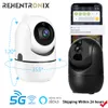 Baby Monitor Camera 5G IP Indoor WiFi Camera 1080P PTZ Camera Wireless Telecamera di sorveglianza Baby monitor Auto Tracking Alexa Security IP Camera 230621