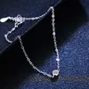 Marque originale 925 Silver Bracelet MO Sangshi Diamond Moisanite TFF Bubble Womens Broadcast Live Tiktok avec logo R7XC