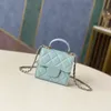 Designer tassen spiegel kwaliteit klassieke mini crossbody tassen schoudertassen echt leer de draagtassen luxe kanaaltas modeketen tassen dames handtas met spiegel