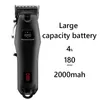 Coupe Cape Original Tondeuse À Cheveux Réglable Tondeuse À Barbe Professionnelle Pour Hommes Électrique Cut Machine Batterie Au Lithium Rechargeable 230621