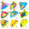 Umbrellas Cute Cartoon Children Umbrella animation creative longhandled 3D ear modeling kids umbrella For boys girls 230621