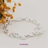 Bracelet Clic H à vendre New Men's Silver avec charme personnalisé et personnage japonais dynamique avec boîte cadeau 1hnw