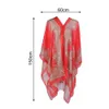 Stylish Bikini Cover Up Buttons Multi-function Spring Summer Multi-purpose Vintage Scarf