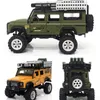 Chiger RC Auto 1/28 2.4G 4WD Auto da arrampicata Telecomando Fuoristrada Auto in lega di metallo Camion elettrico con luce Giocattoli RTR Regalo