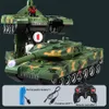 RC Battle Tank Electric Deformation Tank Robot Tung stor interaktiv militärkrigs fjärrkontrollleksak för pojkeksaker