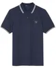 Mode-Polo-T-Shirt für Damen und Herren, lässige T-Shirts, besticktes Baumwoll-Poloshirt, High-Street-Kragen, T-Shirts, Paar-T-Shirt, Größe S-3XL