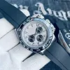 Mężczyzn Day Data Watch Ceramic Rame Automatyczny ruch mechaniczny zegarki z wodoodpornymi designerskimi zegarkami ze stali nierdzewnej Rola