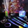 LED Light Sticks 12 Pcs Glow Sticks Party Supplies Includes Light up Fiber Optic Wands Glow Stick 230621