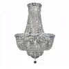 Chandeliers Phube Lighting French Empire Gold Large Crystal Chandelier Lustre Chrome Modern Light