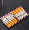 Smoking Pipes 20 plastic cigarette packs, personalized colored cigarette packs